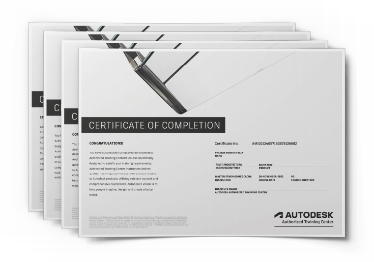 Certificado Autodesk